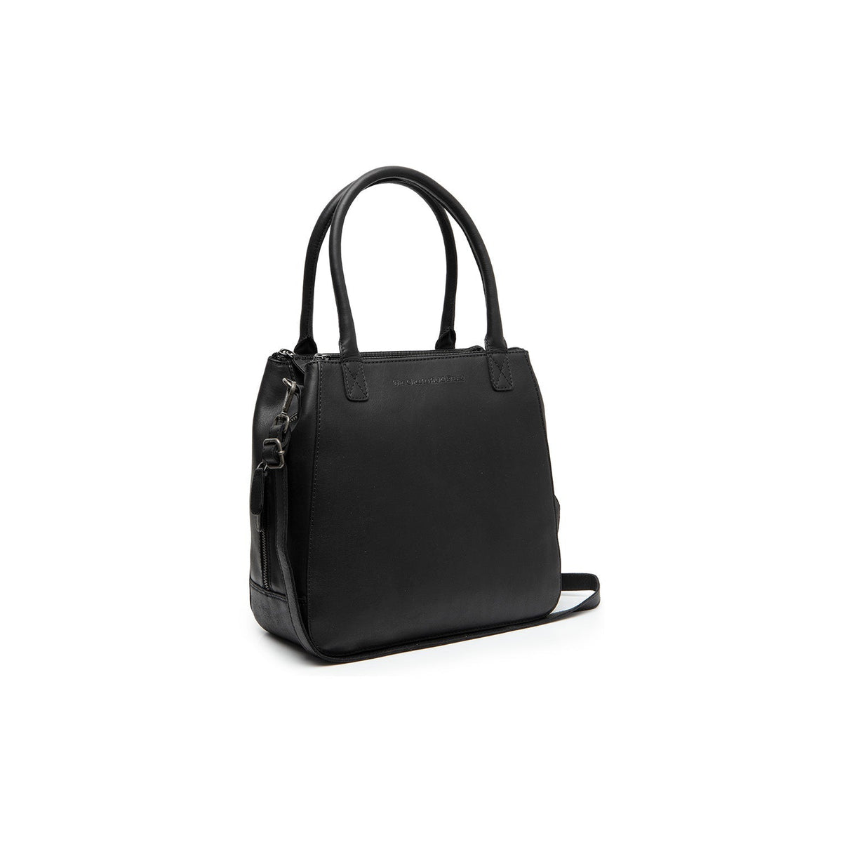 Solvin Full-Grain Leather Handbag pour Femme in Classic 100% Full-Grain Leather - Vue de face &amp; silhouette ajustée | Acheter en ligne
