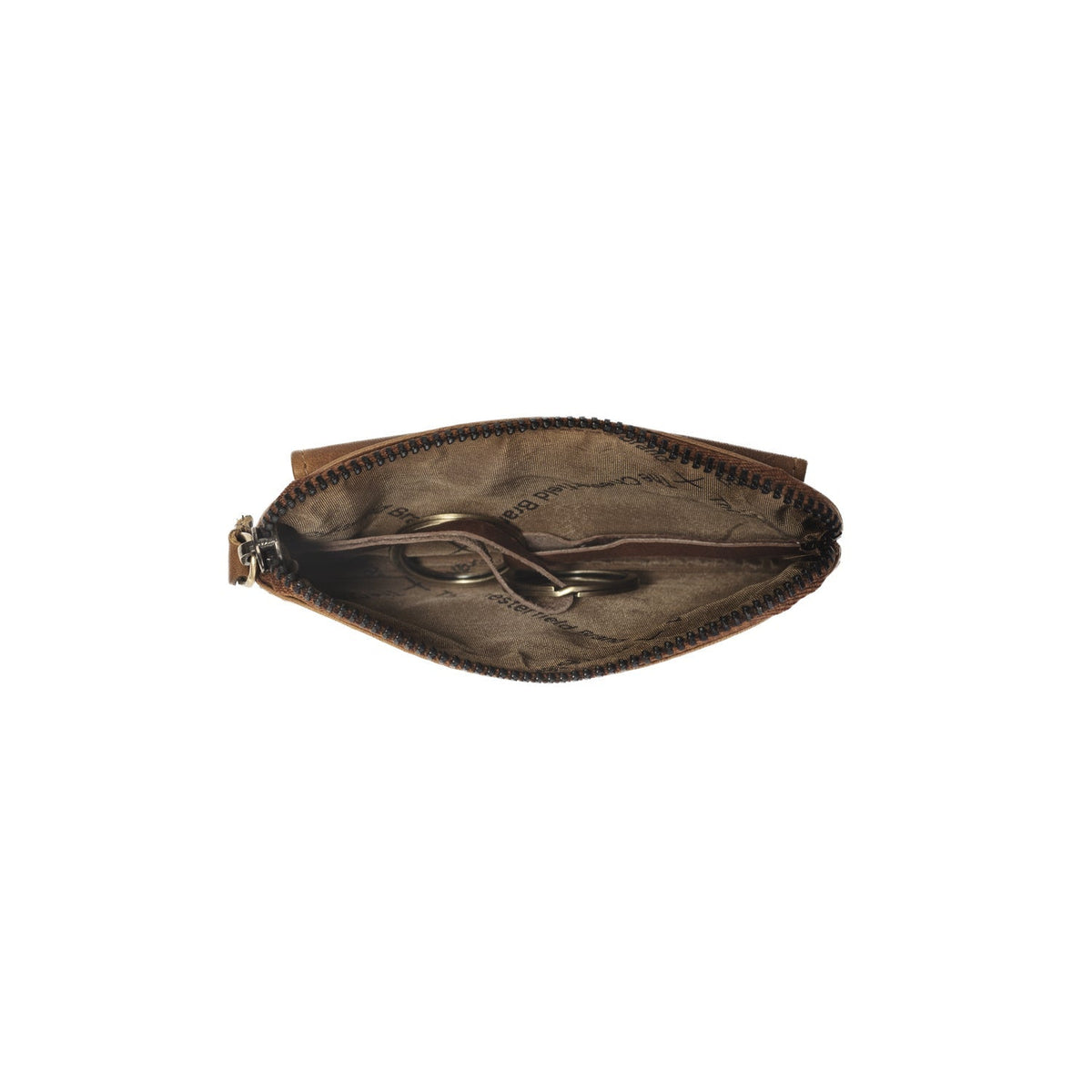 Oliver Full-Grain Leather Key Case pour Femme – Vue produit alternative 3