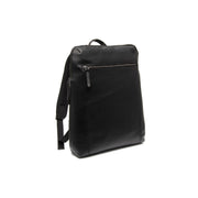 Filmore Full-Grain Leather Laptop Backpack pour Femme in Classic 100% Full-Grain Leather - Full Exterior Front Profile View | Acheter en ligne