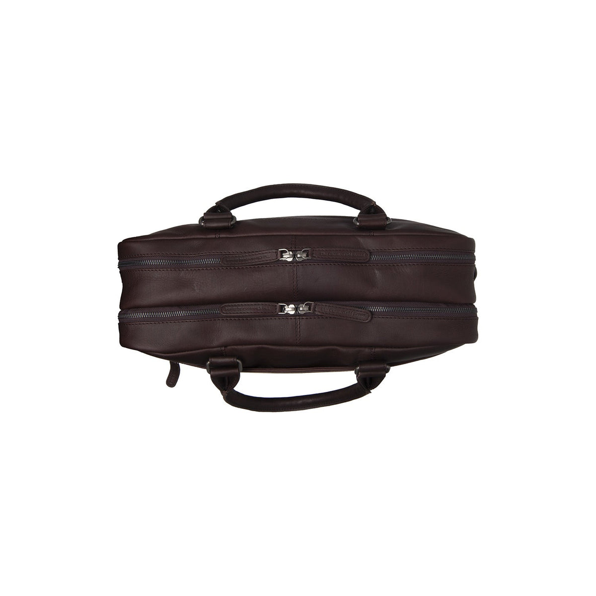 Boston Full-Grain Leather Laptop Bag pour Homme – Vue produit alternative 2