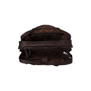 Boston Full-Grain Leather Laptop Bag pour Homme – Vue produit alternative 3