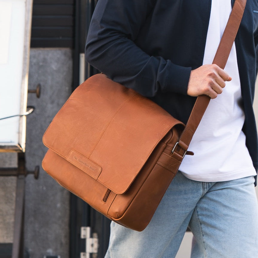
Richard Sacoche d'ordinateur en cuir pleine fleur – alternate product view 2