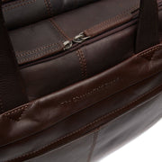 Ryan Full-Grain Leather Laptop Bag pour Homme – Vue produit alternative 3
