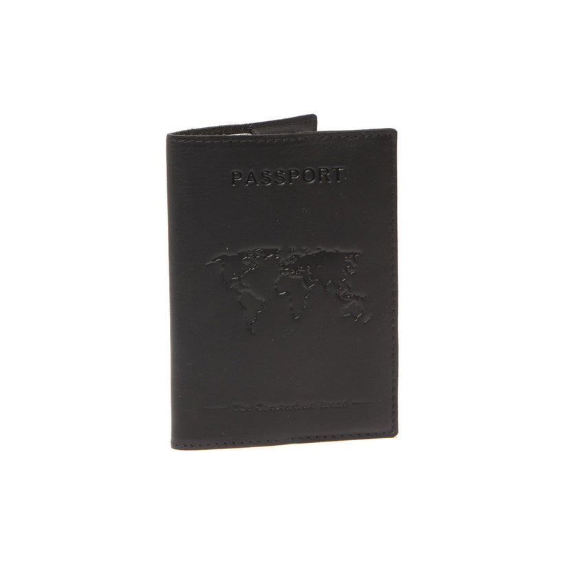 Leather Passport Case pour Femme