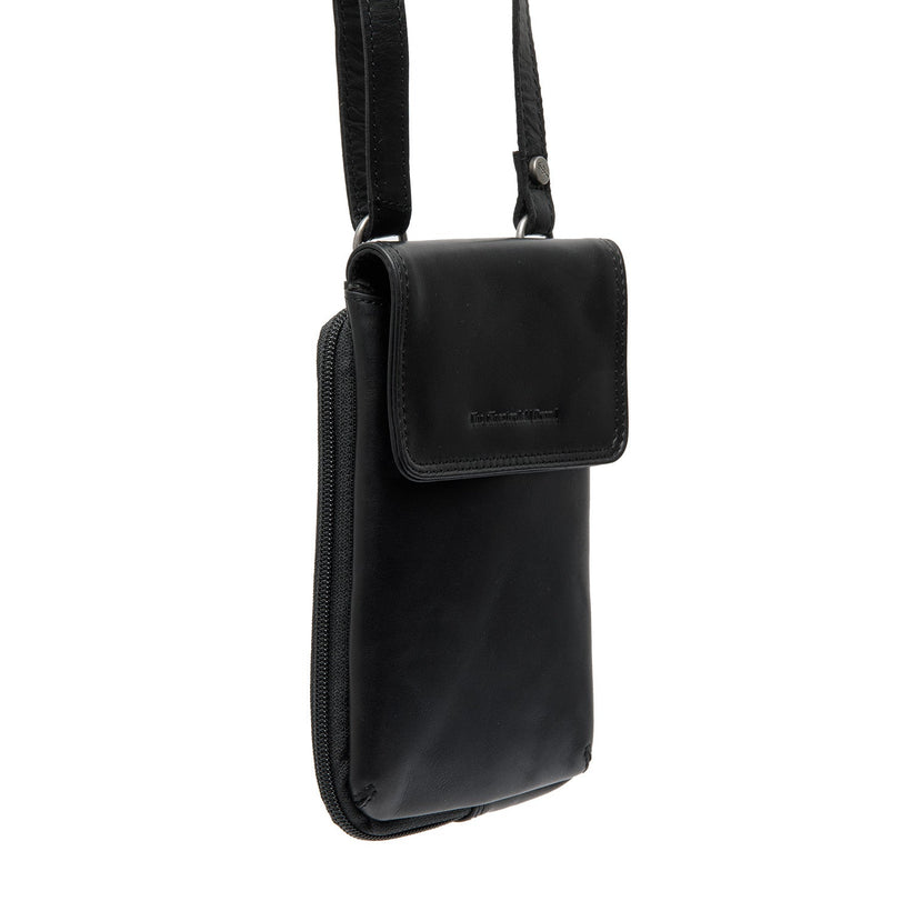 Langley Full-Grain Leather Phone Bag pour Femme