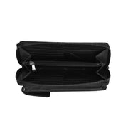 Malaga Full-Grain Leather Phone Bag pour Femme - Vue de profil avec coupe de manche ergonomique