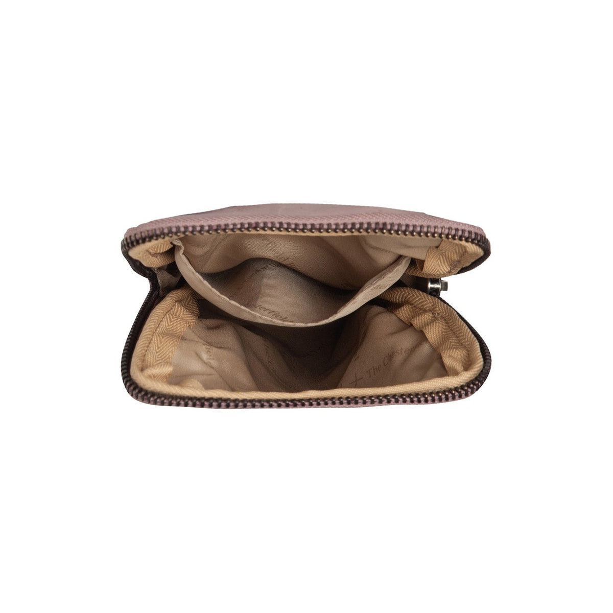 Salta Full-Grain Leather Phone Bag - Vue de profil mettant en valeur la coupe de manche ergonomique