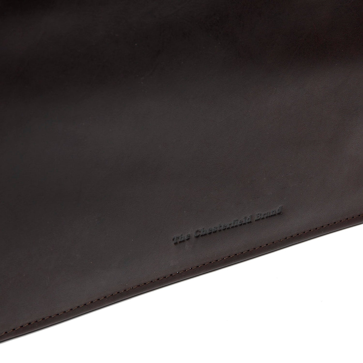 Brown Leather Portfolio Moreton pour Femme, detail view 1