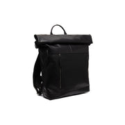 
Liverpool Cuir Pleine Fleur Roll-top Backpack en cuir pleine fleur véritable 100% - Full Exterior Vue de face & silhouette ajustée | Acheter en ligne