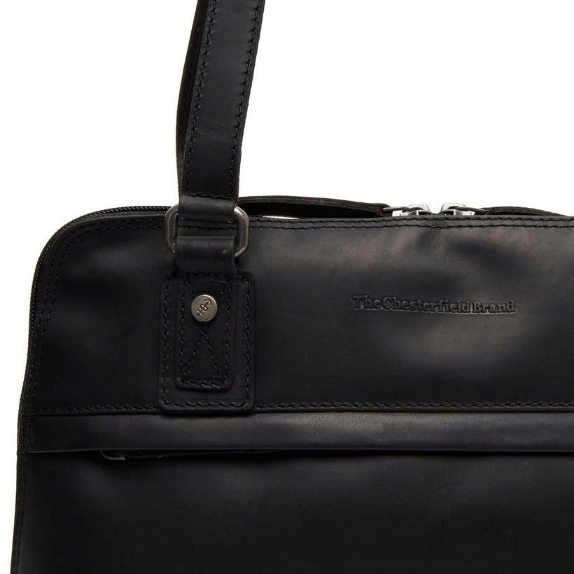 Belgrado Full-Grain Leather Shoulder Bag pour Femme
