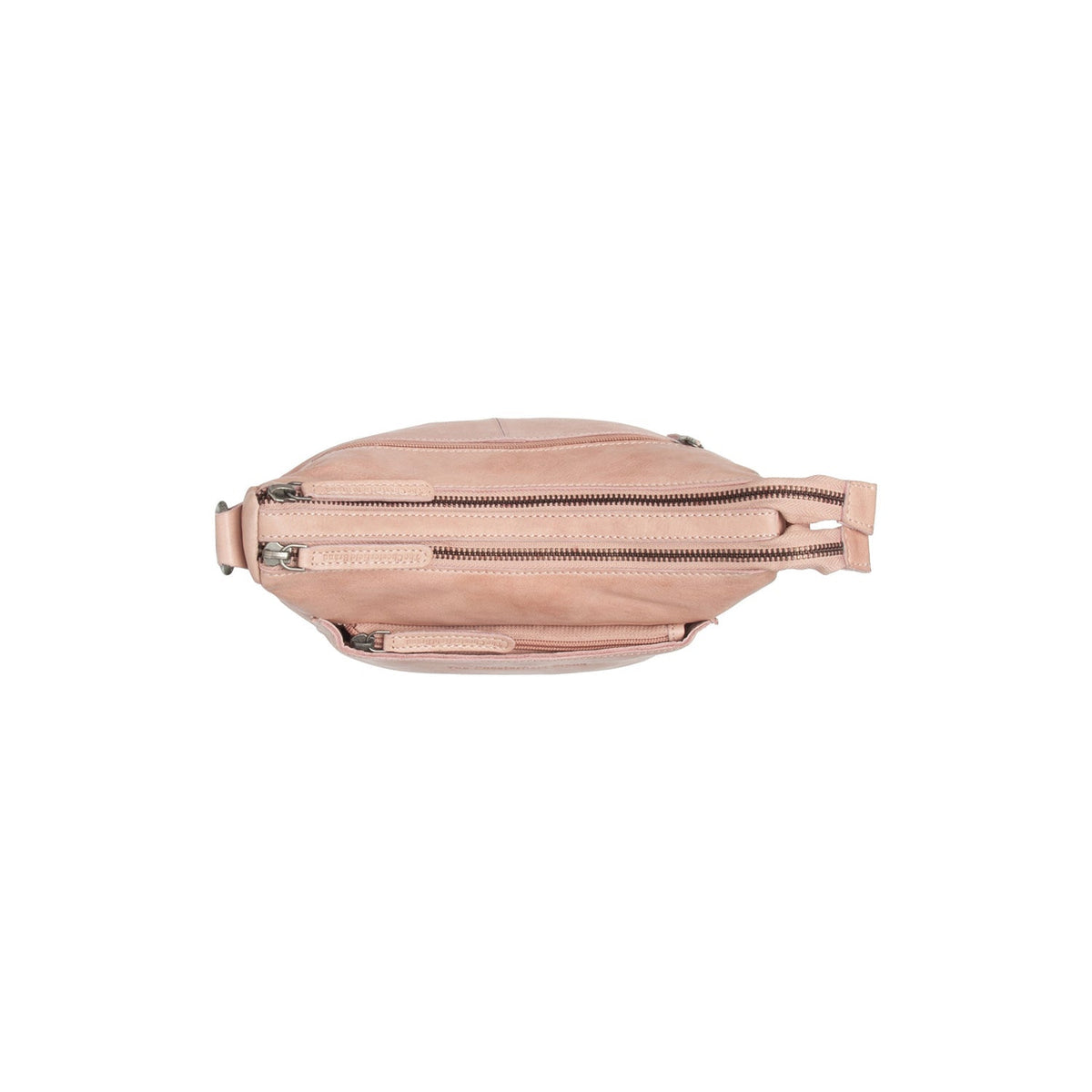 Caroline Full-Grain Leather Shoulder Bag pour Femme - Structured Side Profile Showing Gusset Depth &amp; Expansion Capacity