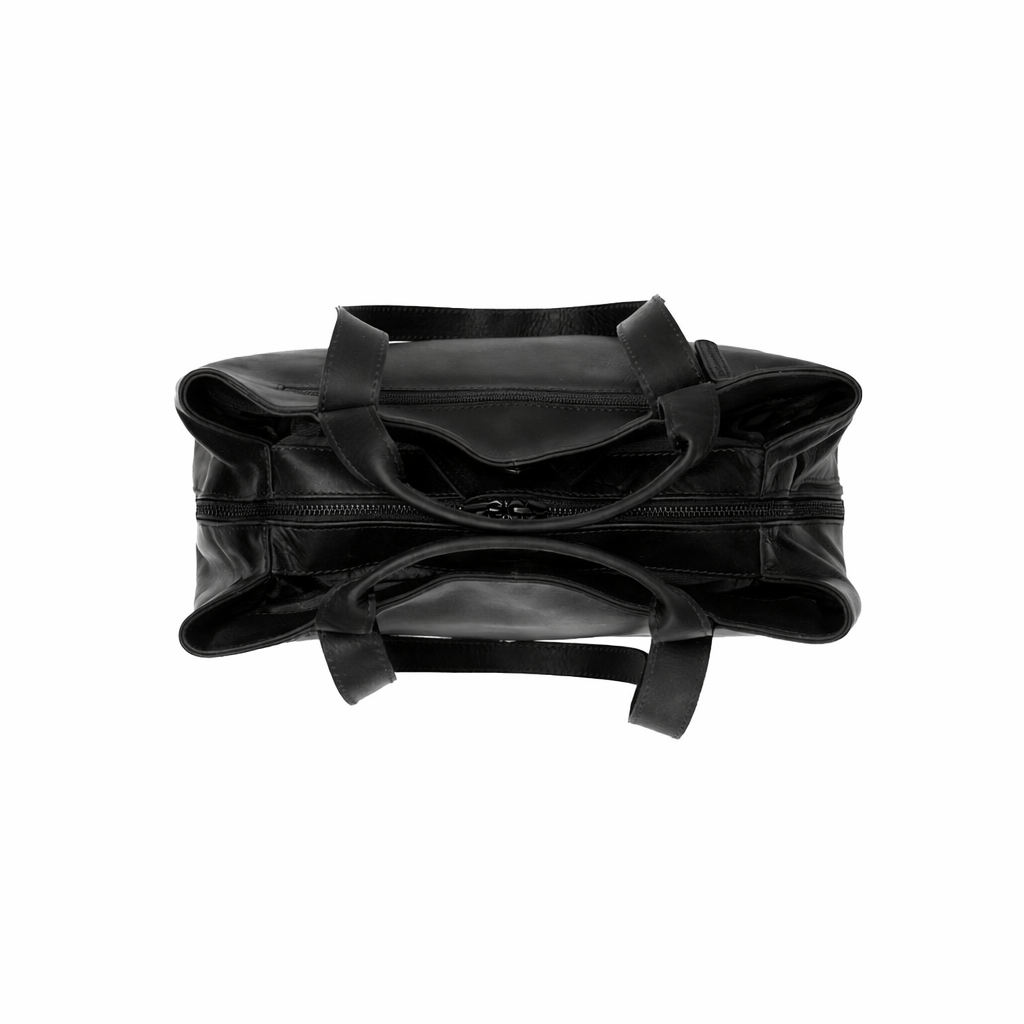100% Full-Grain Wax Pull-Up 100% Full-Grain Leather Grain Texture &amp; Handcrafted Patina Detail