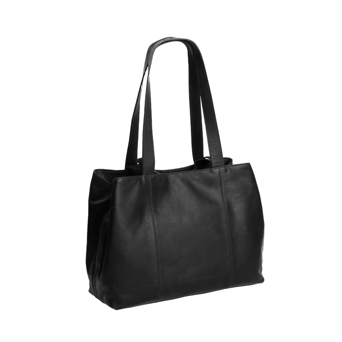 Gail Full-Grain Leather Shoulder Bag pour Femme in Classic 100% Full-Grain Leather - Full Exterior Front Profile View | Acheter en ligne