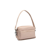Liora Full-Grain Leather Shoulder Bag pour Femme in Classic 100% Full-Grain Leather - Full Exterior Front Profile View | Acheter en ligne