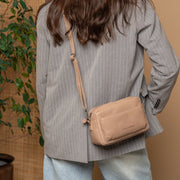 Liora Full-Grain Leather Shoulder Bag pour Femme – Vue produit alternative 2