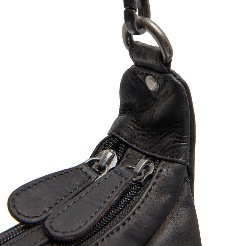 Mirave Full-Grain Leather Shoulder Bag pour Femme