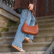 Nancy Full-Grain Leather Shoulder Bag pour Femme – Vue produit alternative 3