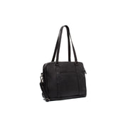 Pretoria Full-Grain Leather Shoulder Bag pour Femme in Classic 100% Full-Grain Leather - Full Exterior Front Profile View | Acheter en ligne