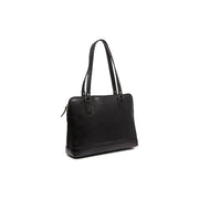Selvino Full-Grain Leather Shoulder Bag pour Femme in Classic 100% Full-Grain Leather - Full Exterior Front Profile View | Acheter en ligne