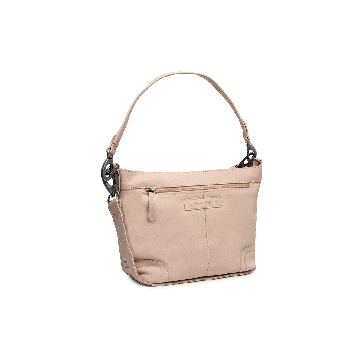 
Zarita Sac bandoulière en cuir pleine fleur en cuir pleine fleur véritable 100% - Full Exterior Vue de face & silhouette ajustée | Acheter en ligne