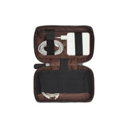 
Tailored Rib Cuffs & Hem Craftsmanship Construction Detail on Leather Tech-Organizer Ardan pour Femme pour Femme