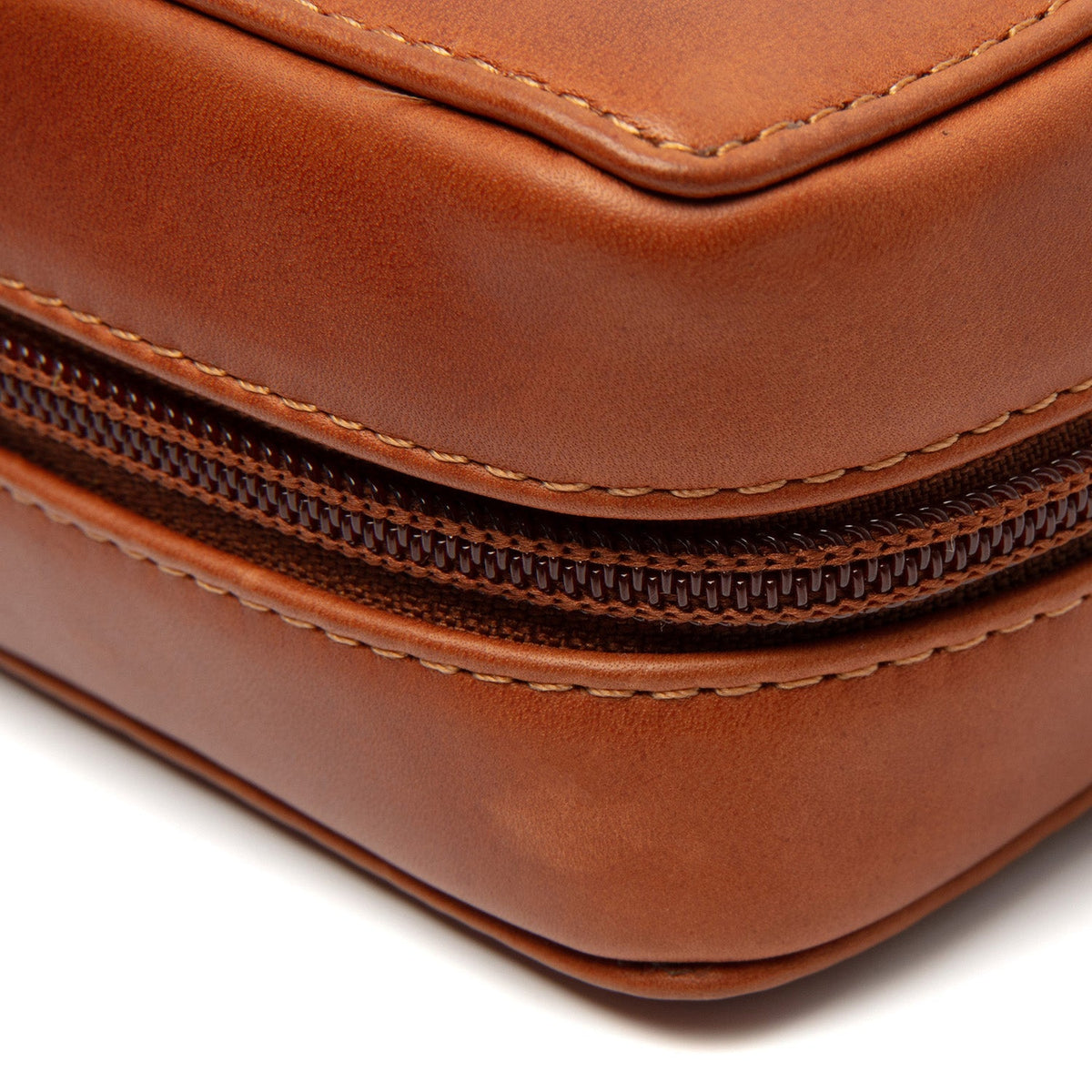 
Cognac Leather Tech-Organizer Ardan pour Femme pour Femme, detail view 3