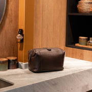 
Biassa Trousse de toilette en cuir pleine fleur – alternate product view 2