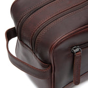 Stacey Full-Grain Leather Toiletry Bag pour Femme – Vue produit alternative 3