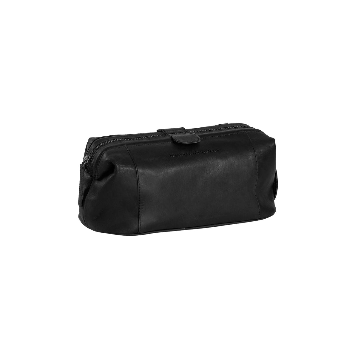 Vince Full-Grain Leather Toiletry Bag pour Femme in Classic 100% Full-Grain Leather - Vue de face &amp; silhouette ajustée | Acheter en ligne