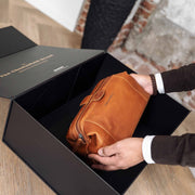 Vince Full-Grain Leather Toiletry Bag pour Femme – Vue produit alternative 2