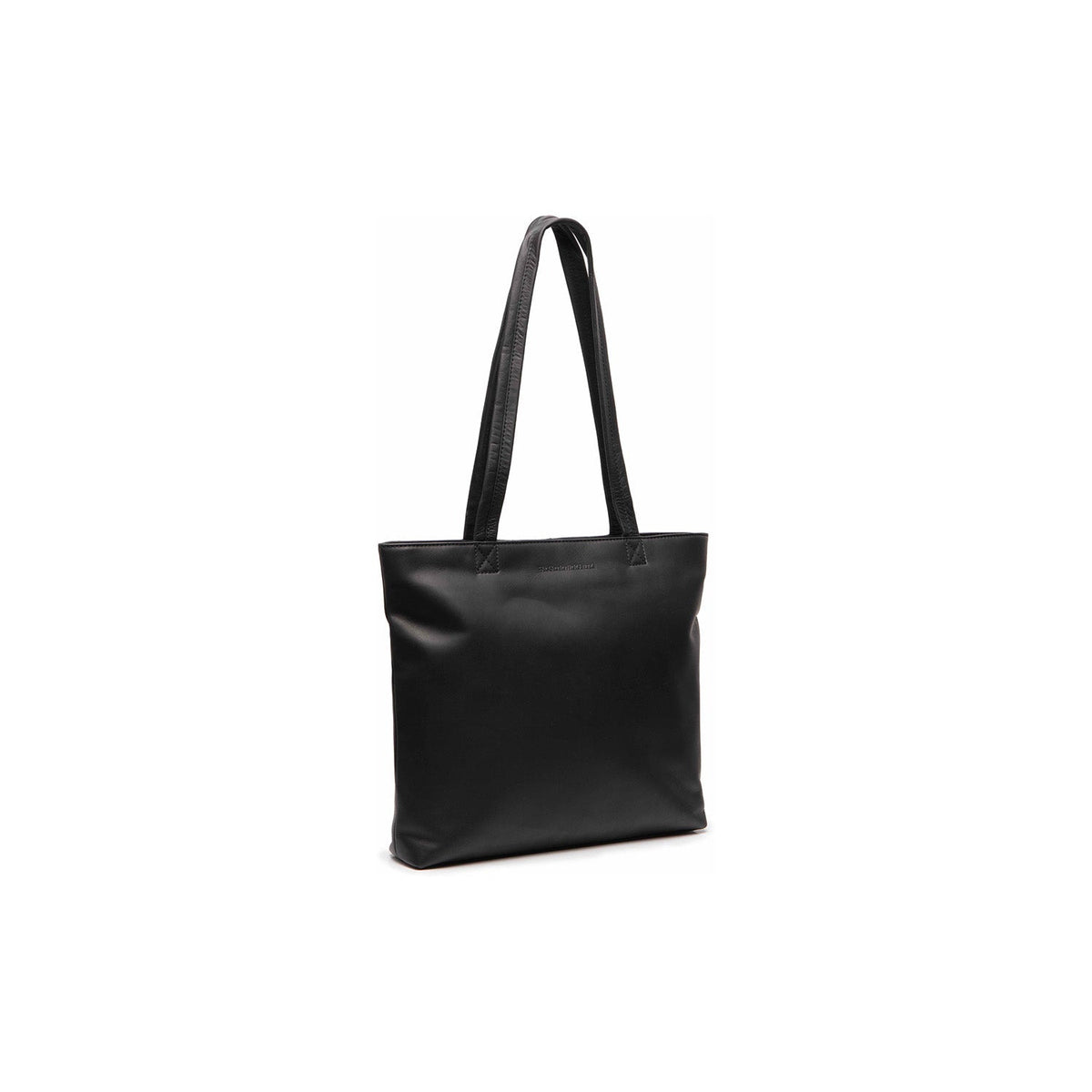 Alveron Full-Grain Leather Tote Bag pour Femme in Classic 100% Full-Grain Leather - Full Exterior Front Profile View | Acheter en ligne