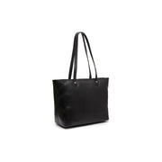 Astano Cuir pleine fleur Sac cabas en cuir in Tan 100% Full-Grain Leather - Full Exterior Front Profile View | Acheter en ligne