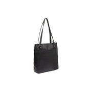Raynor Full-Grain Leather Tote Bag pour Femme in Classic 100% Full-Grain Leather - Full Exterior Front Profile View | Acheter en ligne