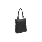 
Solvia Sac cabas en cuir pleine fleur en cuir pleine fleur véritable 100% - Full Exterior Vue de face & silhouette ajustée | Acheter en ligne