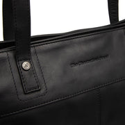 
Classic 100% Full-Grain leather Bag - Perspective arrière montrant les bretelles en cuir renforcées