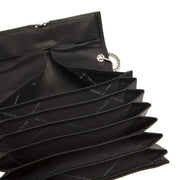 
Classic 100% Full-Grain leather Wallet - Perspective arrière montrant les bretelles en cuir renforcées