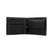 Alvina Full-Grain Portefeuille en Cuir pour Homme - Structured Side Profile Showing Gusset Depth &amp; Expansion Capacity