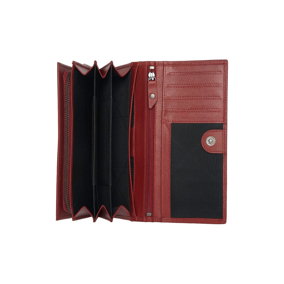 Arvento Full-Grain Portefeuille en Cuir pour Femme – Vue produit alternative 2