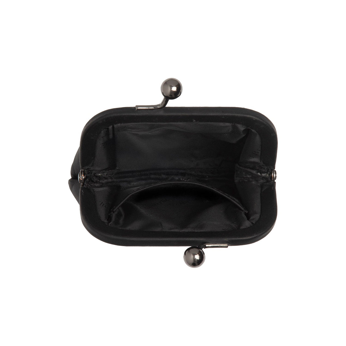 Calvia Full-Grain Portefeuille en Cuir pour Femme - Structured Side Profile Showing Gusset Depth &amp; Expansion Capacity
