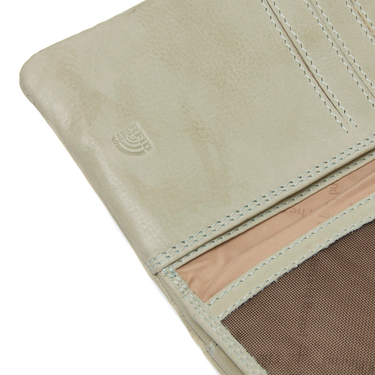 
Reinforced Leather Base with Protective Metal Studs Detail