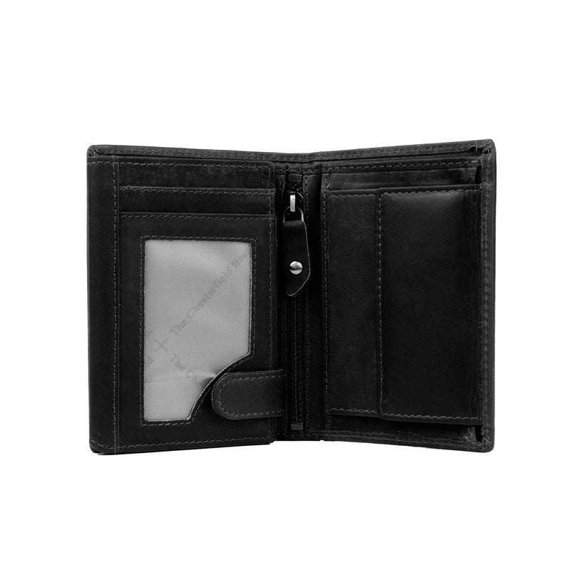 Hazel Full-Grain Portefeuille en Cuir pour Femme