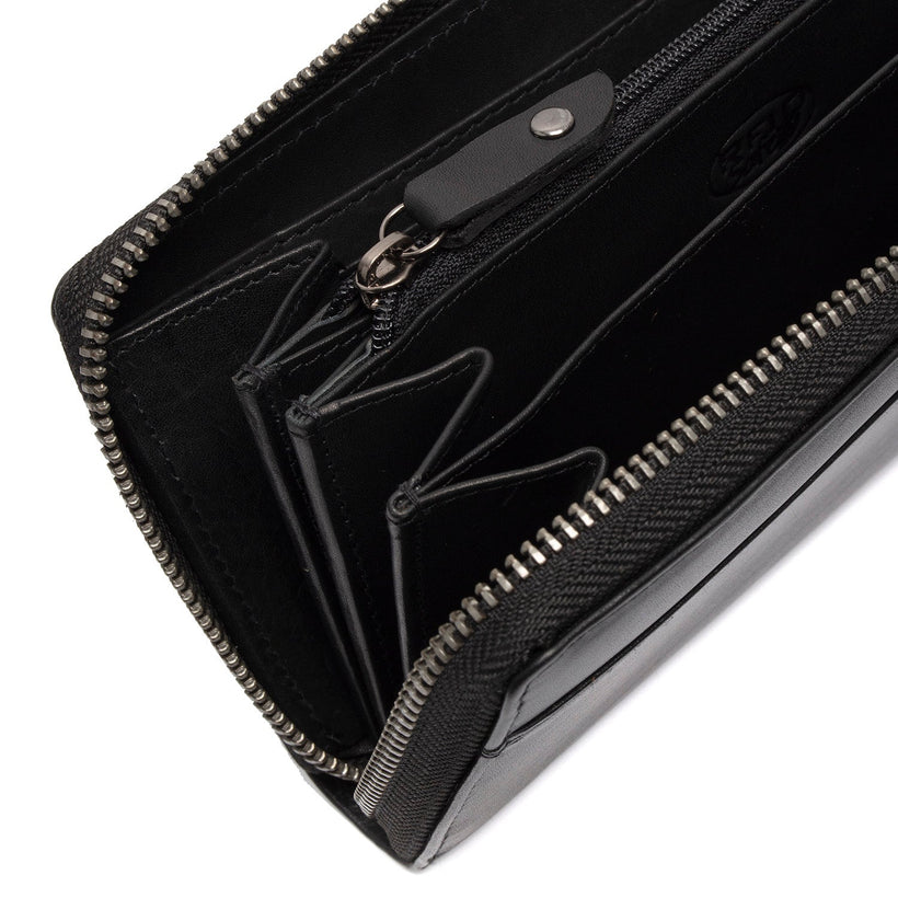 Livorno Full-Grain Portefeuille en Cuir pour Femme