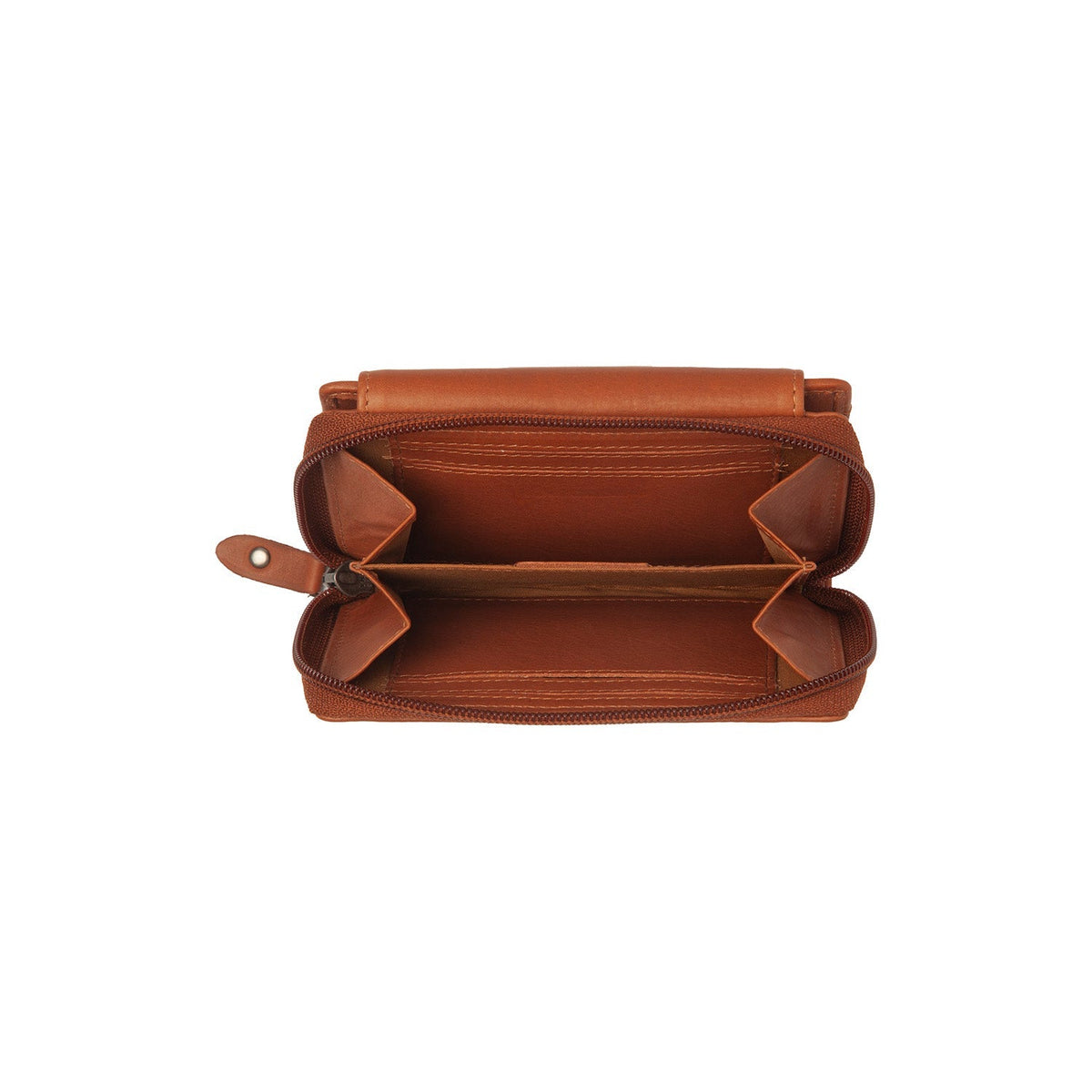Orveta Full-Grain Portefeuille en Cuir pour Femme – Vue produit alternative 3