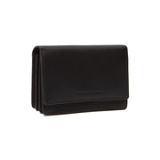 Salzburg Full-Grain Portefeuille en Cuir pour Femme in Classic 100% Full-Grain Leather - Full Exterior Front Profile View | Acheter en ligne