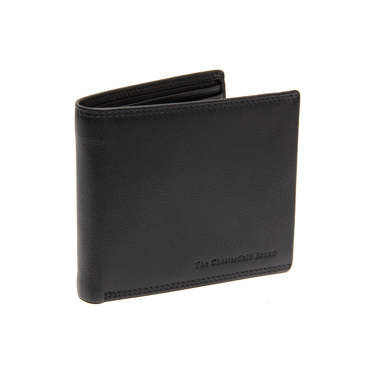 Stephens Full-Grain Portefeuille en Cuir pour Homme in Classic 100% Full-Grain Leather - Full Exterior Front Profile View | Acheter en ligne