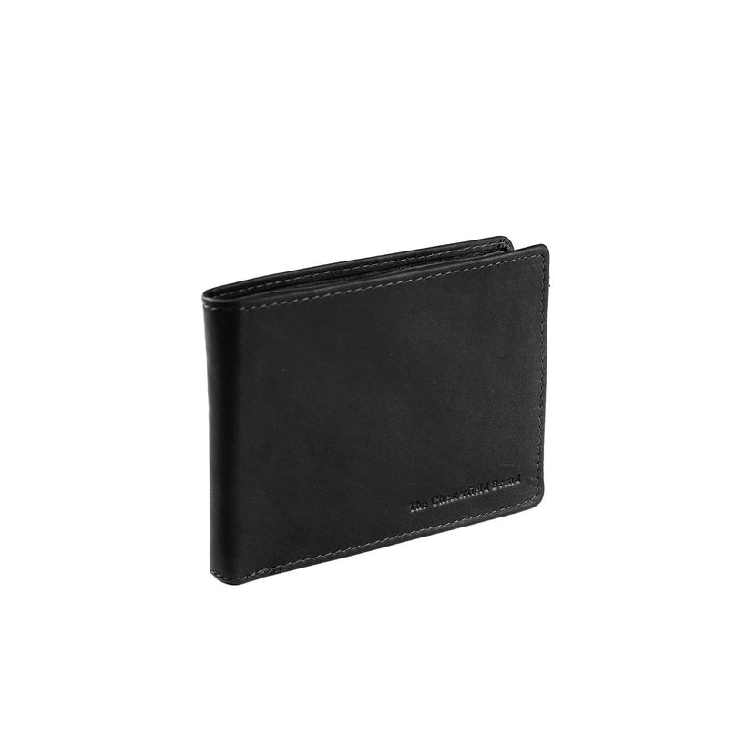 Timo Full-Grain Leather Wallet in Classic 100% Full-Grain Leather - Full Exterior Front Profile View | Buy Online