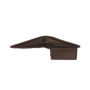 Brown Leather Wallet Walid, detail view 3