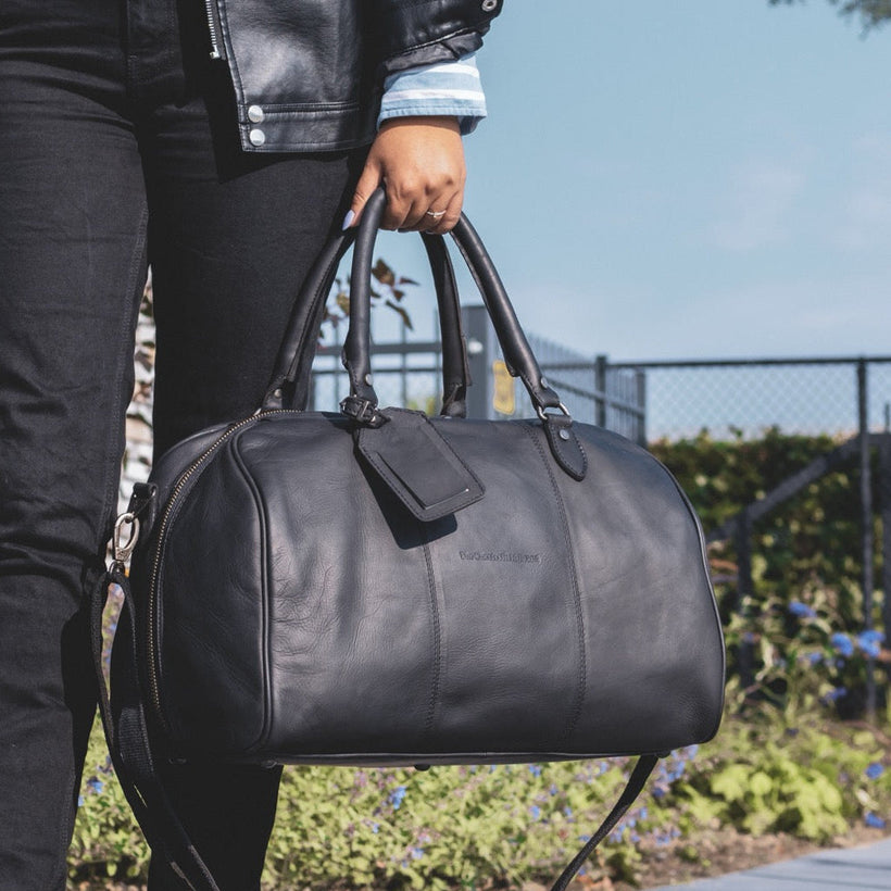 Liam Full-Grain Leather Weekender Bag pour Femme