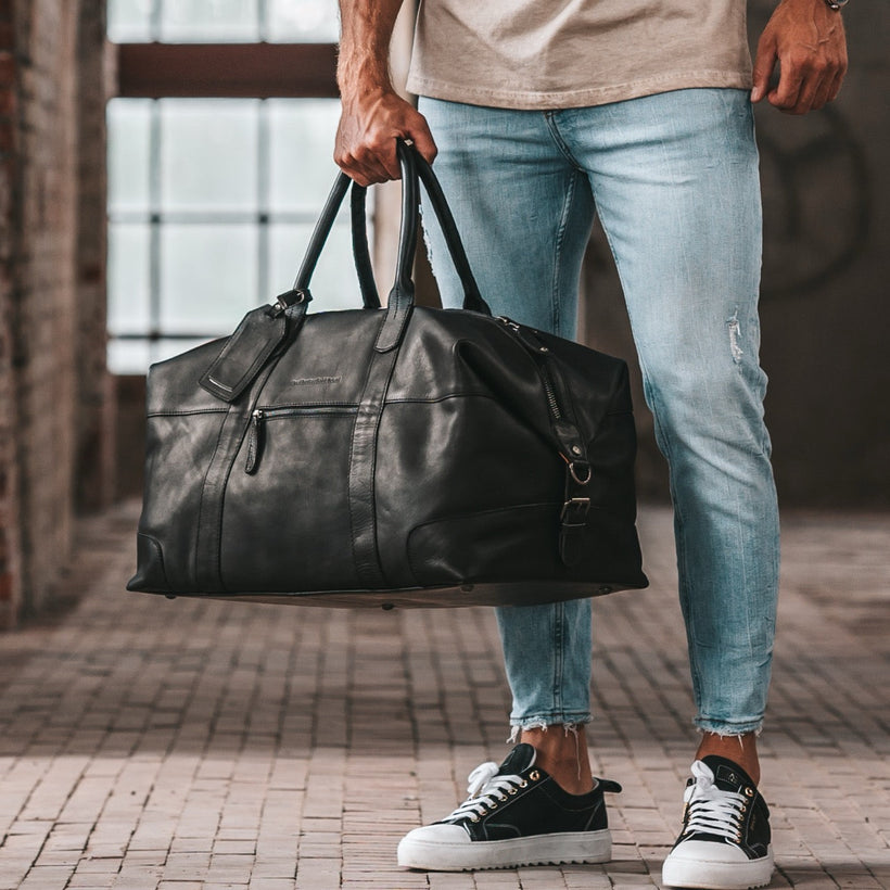 Portsmouth II Full-Grain Leather Weekender Bag pour Femme