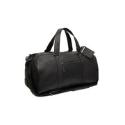 Rivaro Full-Grain Leather Weekender Bag pour Femme in Classic 100% Full-Grain Leather - Full Exterior Front Profile View | Acheter en ligne